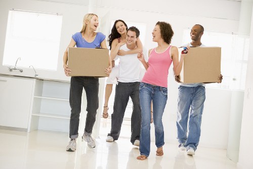 Man and van service helping with a move in Westkensington