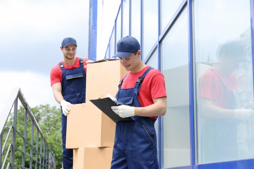 Professional loading support for a moving truck in Westkensington