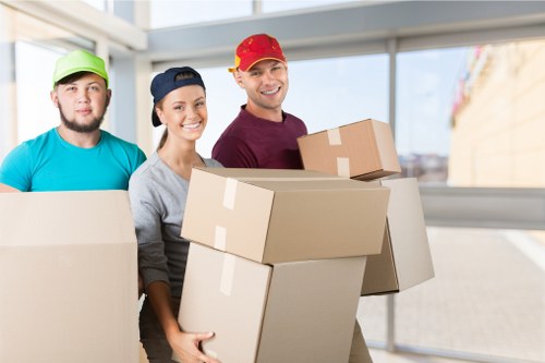 Reliable man with a van helping with a West Kensington relocation