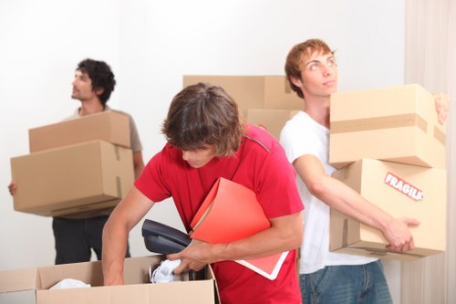 Local removals van support for West Kensington customers