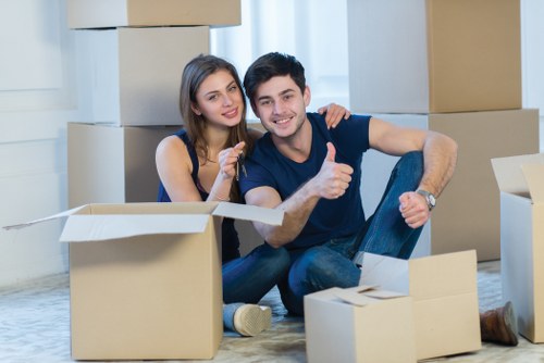 Professional packing materials for West Kensington removals