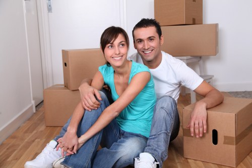 Local moving help with boxes and furniture in West Kensington