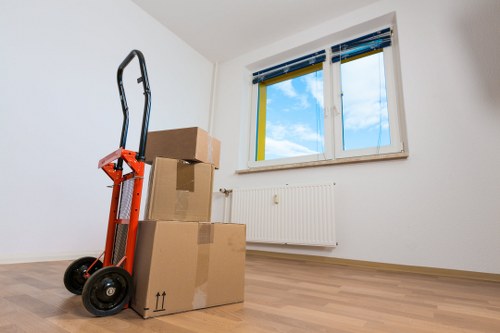 Packing and loading service for a West Kensington home relocation
