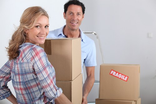 Office furniture and technology packed for a Westkensington move