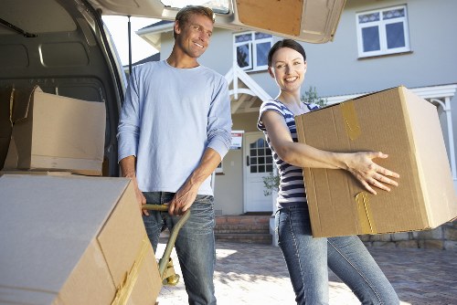 Packing and furniture protection for a West Kensington move